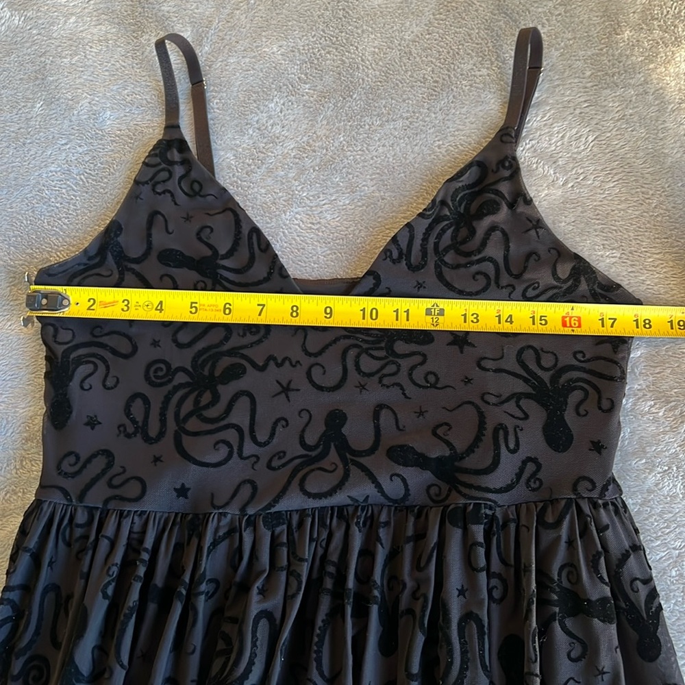 Blackmilk Flocktapus Sheer Midaxi Dress ~ LIMITED Black Size Large - Picture 10 of 16